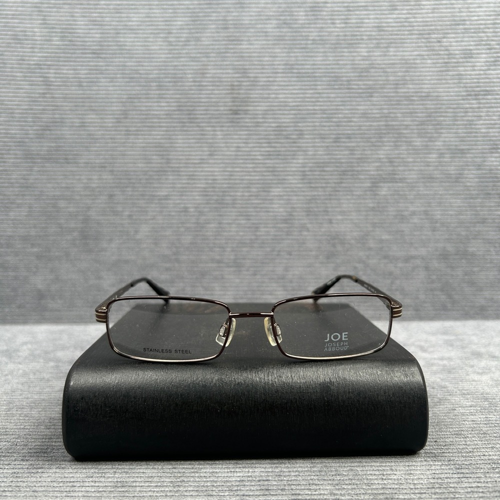 Joseph Abboud JOE4015 Vintage Coffee Brown Stainless Steel Frames 51-17-140